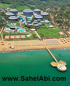 تور ترکیه هتل کالیستا لاکچری ریزورت - آژانس مسافرتی و هواپیمایی آفتاب ساحل آبی